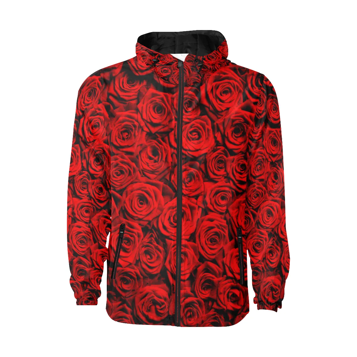 Red Roses Windbreaker