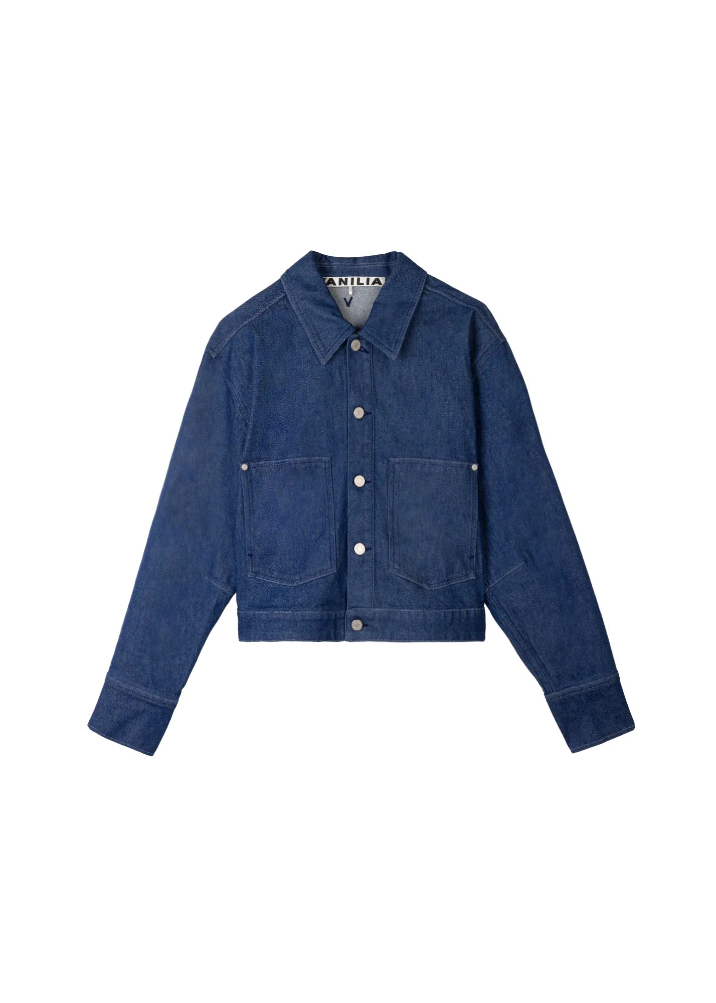 Rinsed denim jacket