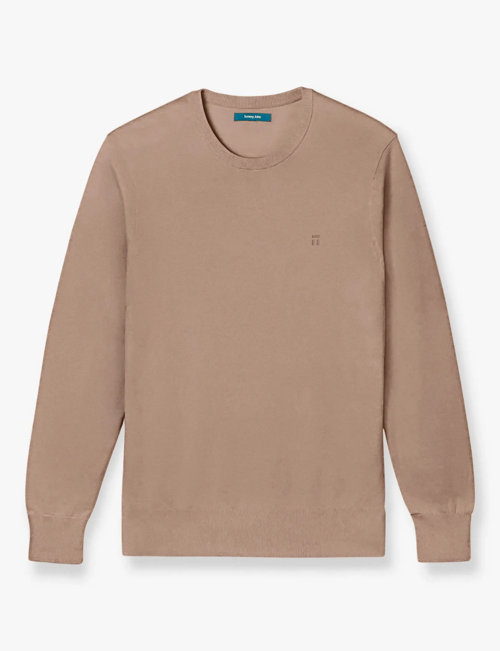 Second Skin Crew Neck Knit Sweater