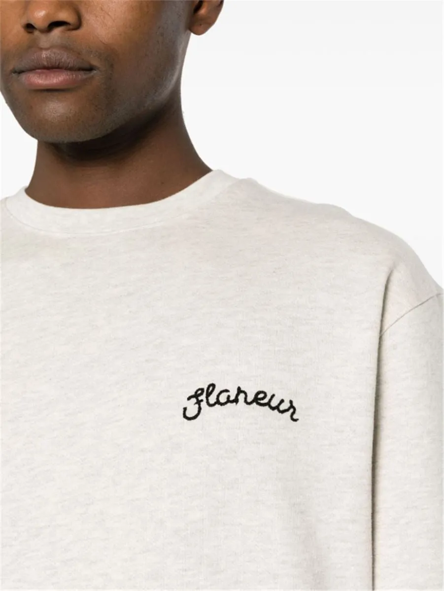 SIGNATURE LOGO-RAISED SWEATSHIRT