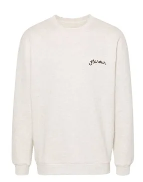 SIGNATURE LOGO-RAISED SWEATSHIRT