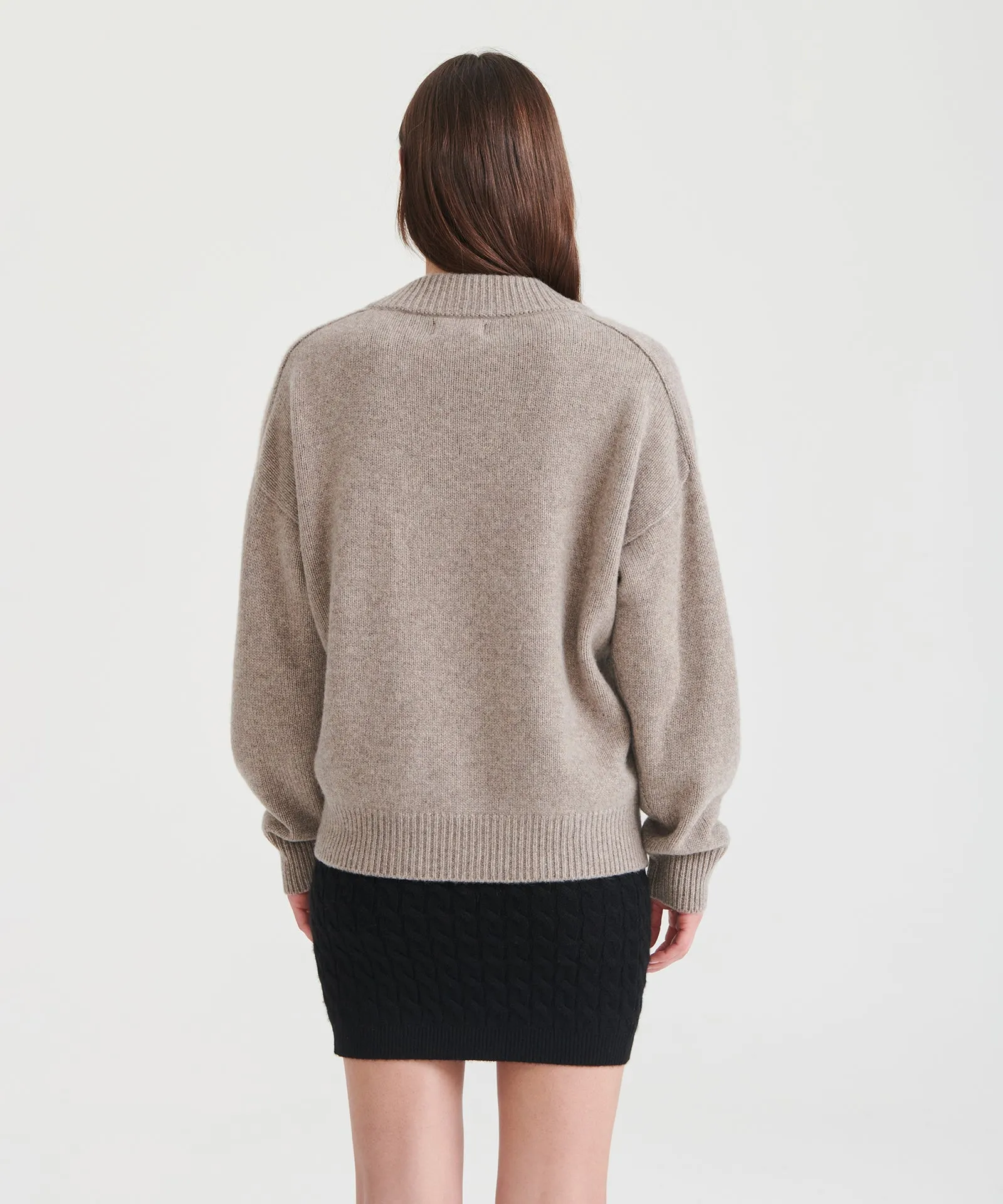 Super Luxe Cashmere V-Neck Sweater