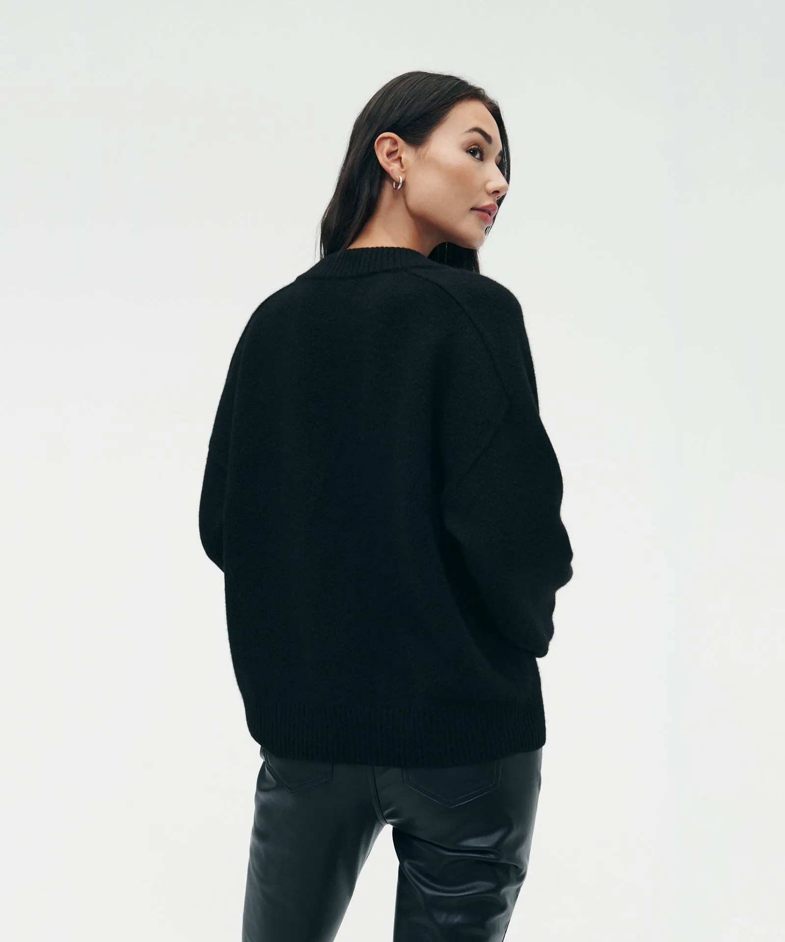 Super Luxe Cashmere V-Neck Sweater