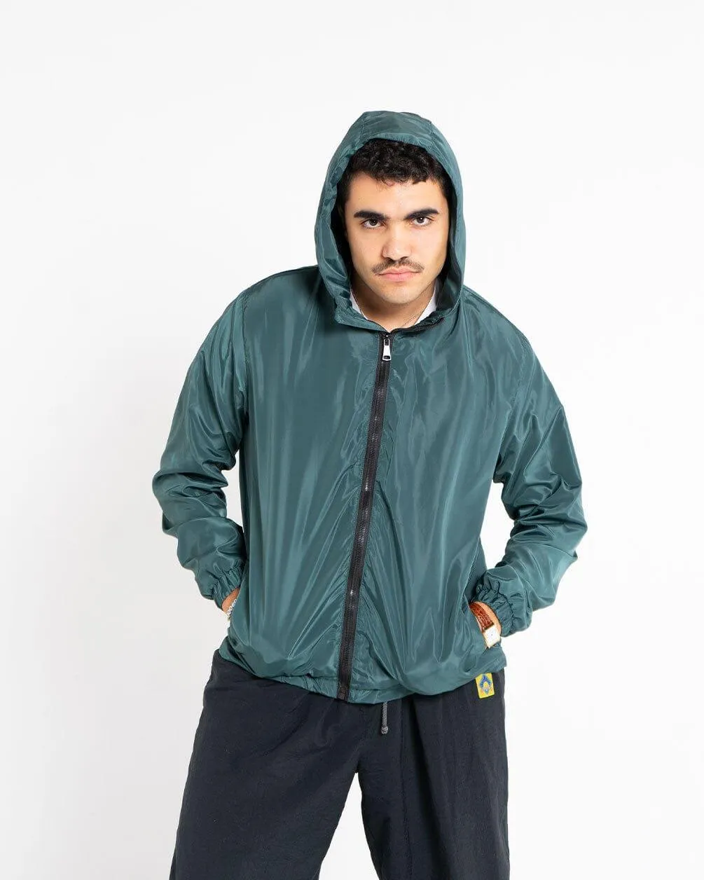 Teal Windbreaker