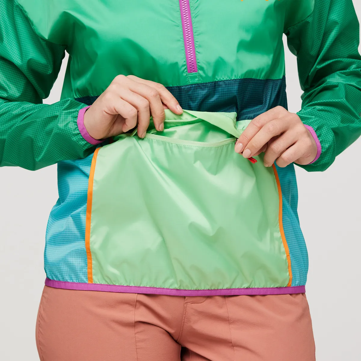 Teca Half-Zip Windbreaker - Women's