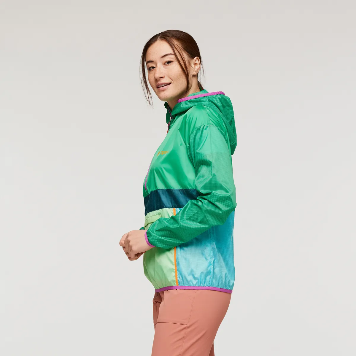 Teca Half-Zip Windbreaker - Women's