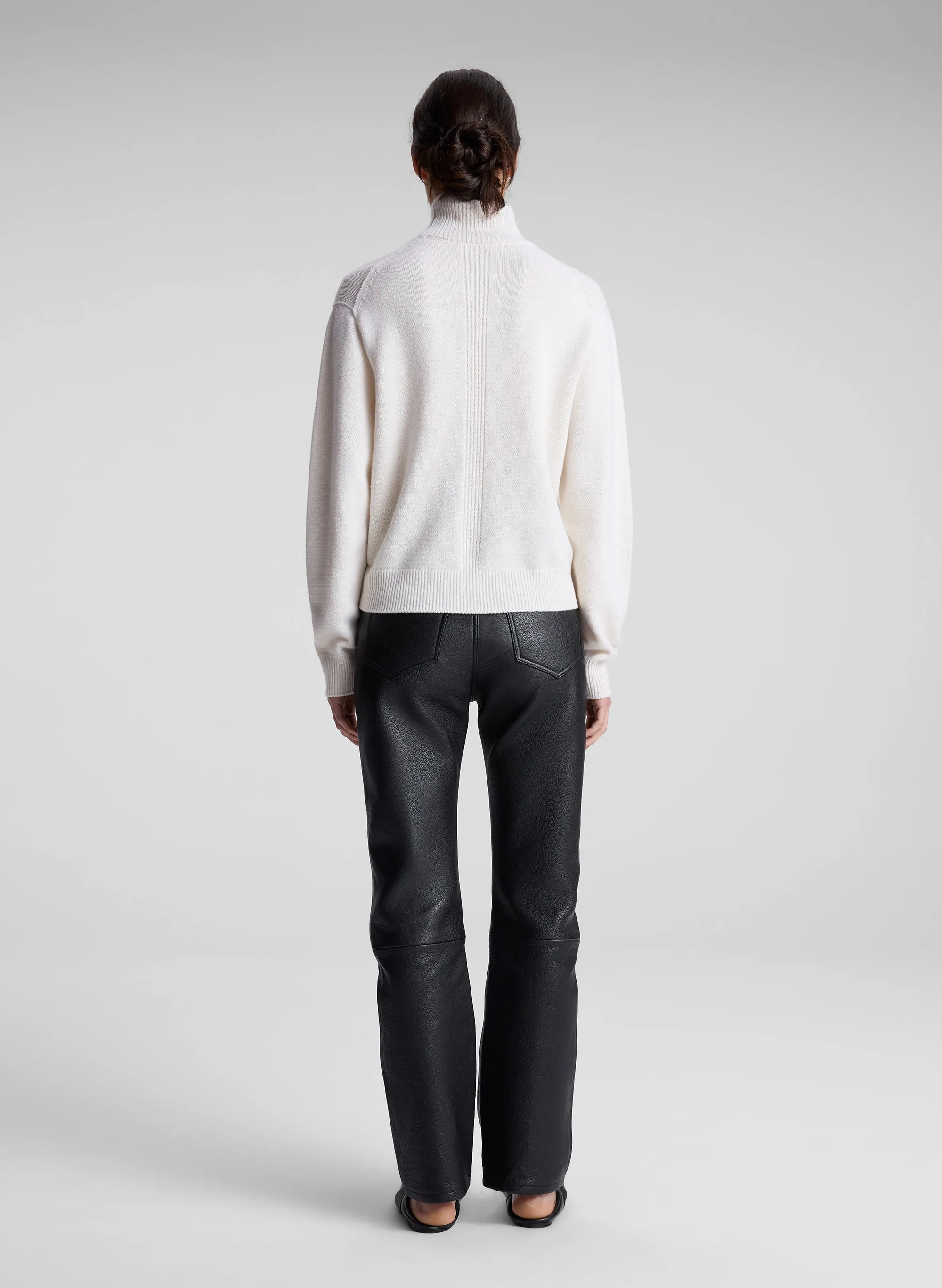 Teddy Cashmere Turtleneck Sweater