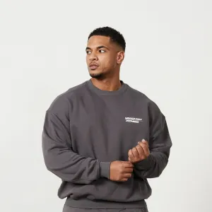 Vanquish Speed Charcoal Grey Oversized Sweater