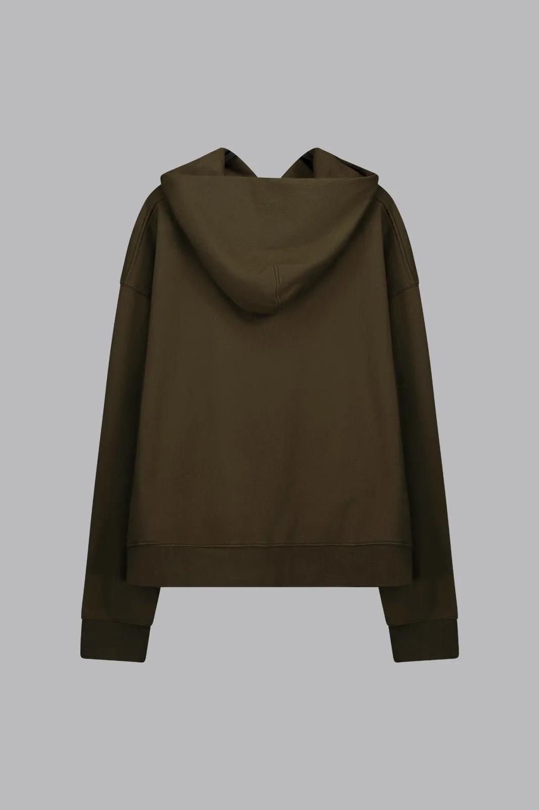 V_LYFE420 BOXY HOODIE - Khaki