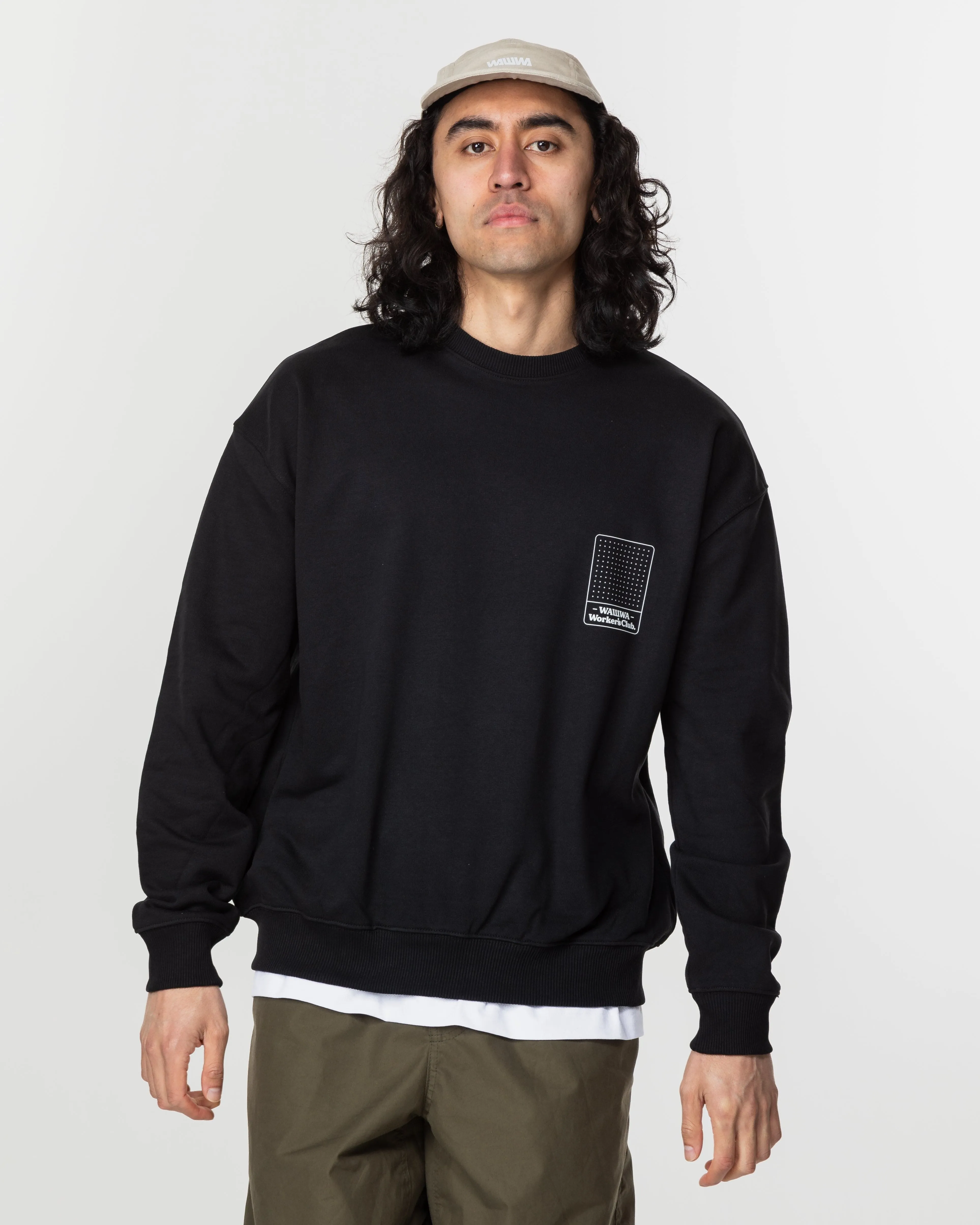 Worker's Sweatshirt - Black