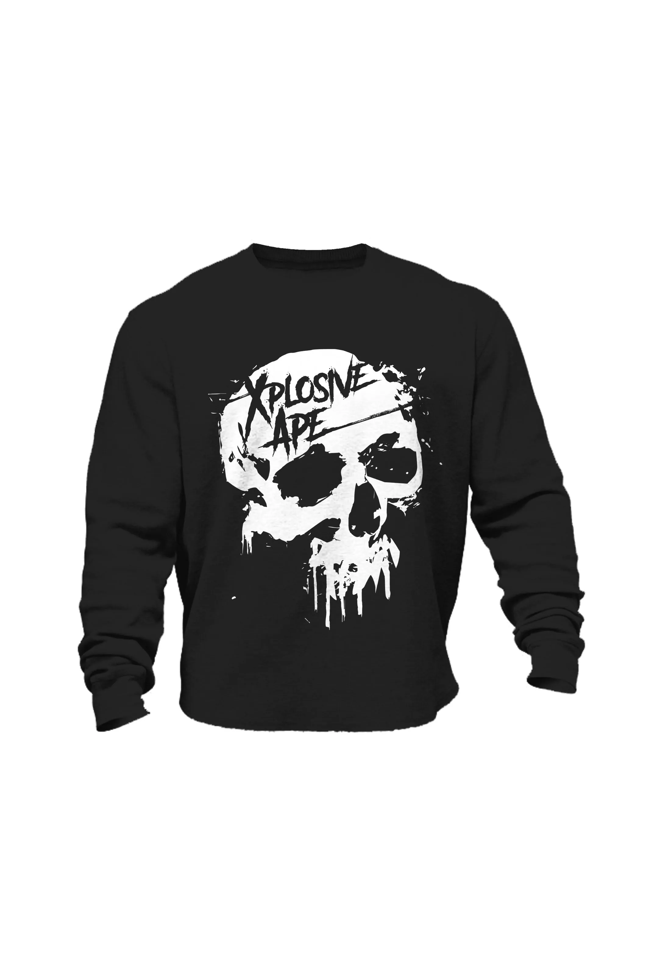 XAPE Dripping Skull Sweatshirt